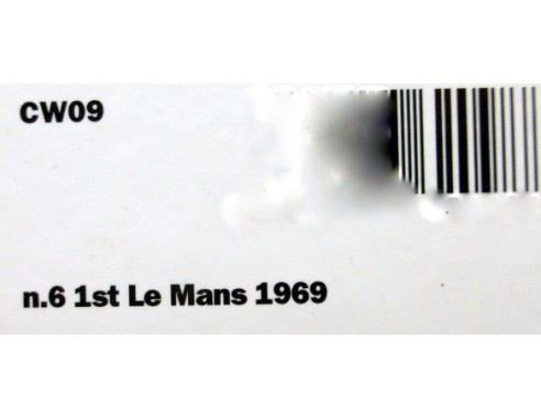 FORD GT40  Nº6 GULF 1ST LE MANS 1969 REF.CW09 SLOT.IT