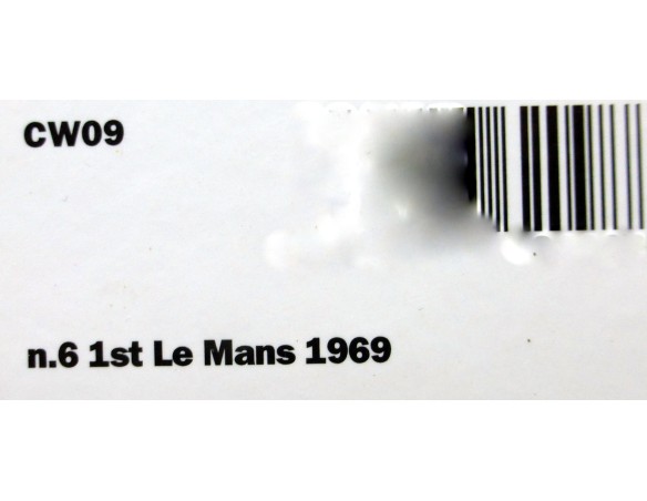 FORD GT40  Nº6 GULF 1ST LE MANS 1969 REF.CW09 SLOT.IT