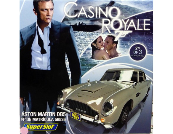 ASTON MARTIN DB5 CASINO ROYAL JAMES BOND 007 REF.H362A SUPERSLOT