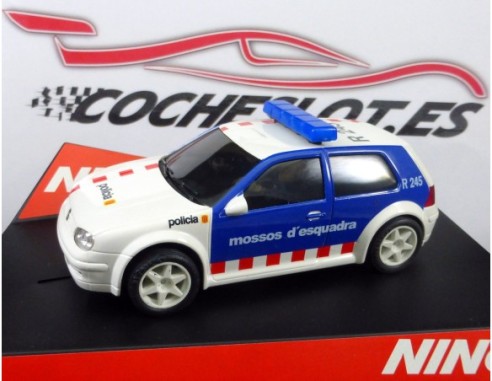 Volkswagen Golf Mossos Desquadra policia 2003 REF.50320 NINCO