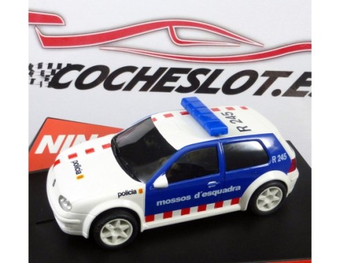 Volkswagen Golf Mossos Desquadra policia 2003 REF.50320 NINCO