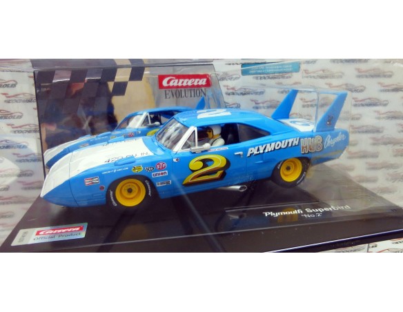 PLYMOUTH SUPERBIRD Nº2 REF.27658 CARRERA EVOLUTION