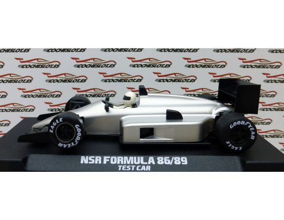 FORMULA 1 86/89 TEST CAR SILVER REF.0120IL NSR