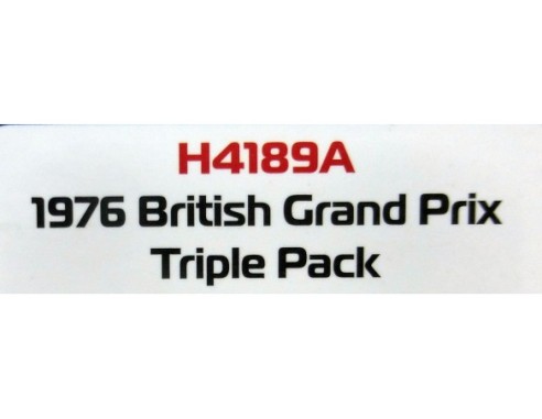 LEYENDAS TRIPLE PACK 1976 BRITISH GRAND PRINX REF.H4189A SUPERSLOT