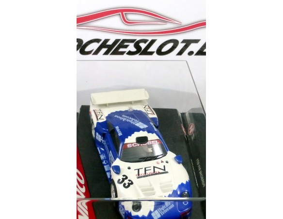 Porsche 911 GT1 SCHUBEL  TEN blanco azul 1999 REF.50181 NINCO