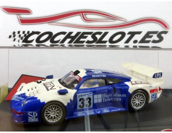 Porsche 911 GT1 SCHUBEL  TEN blanco azul 1999 REF.50181 NINCO