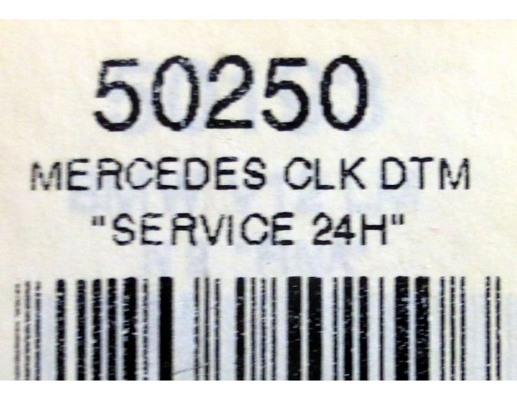 MERCEDES CLK DTM SERVICE 24H BLANCO Nº24 REF.50250 NINCO