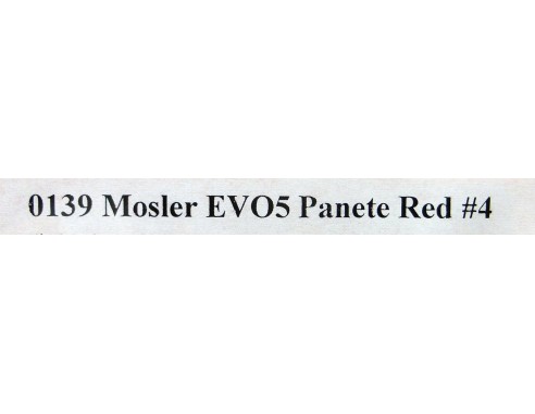 MOSLER EVO 5 PANETE RED Nº4 REF.0139 EVO 5 NSR