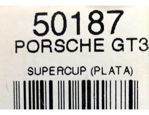 PORSCHE GT3 SUPERCUP PLATA 1999 REF.50187 NINCO