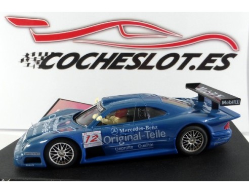 MERCEDES CLK GTR ORIGINAL AZUL Nº12 TEIDE REF.50174 NINCO