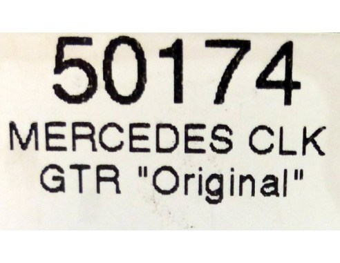 MERCEDES CLK GTR ORIGINAL AZUL Nº12 TEIDE REF.50174 NINCO