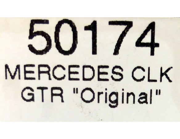 MERCEDES CLK GTR ORIGINAL AZUL Nº12 TEIDE REF.50174 NINCO