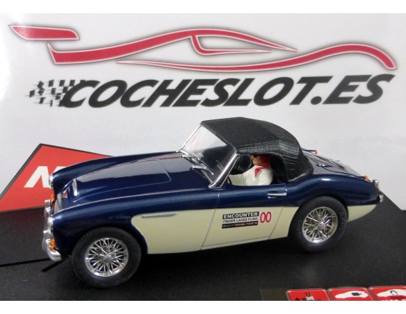 Austin Healey MKIII Soft-Top azul marfil nº00 2002 REF.50258 NINCO