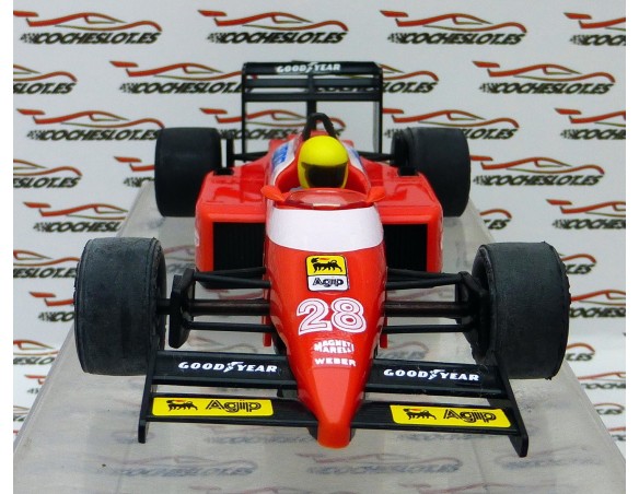 FERRARI F1/87 ROJO Nº28 EXIN