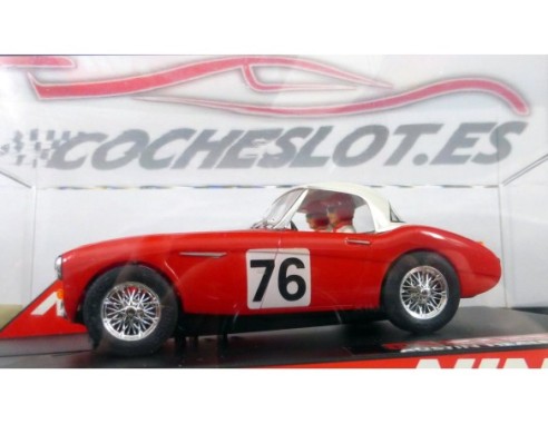 Austin Healey MKIII Hard-Top Liege rojo nº76 REF.50296 NINCO