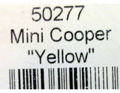 MINI COOPER YELLOW AMARILLO CALLE REF.50277 NINCO