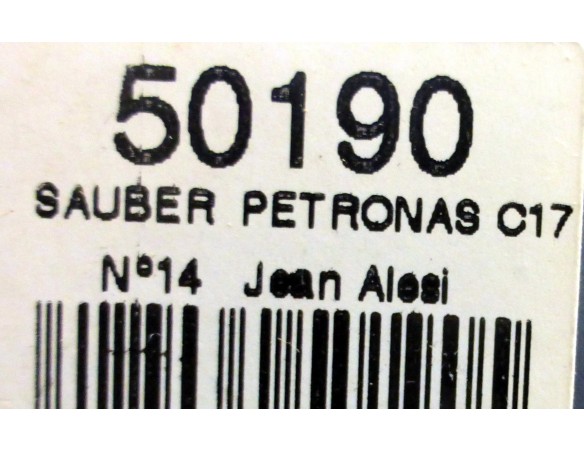 SAUBER PETRONAS C17 AZUL RED BULL REF.50190 NINCO