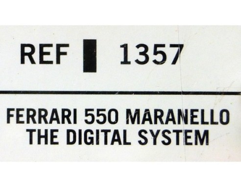 FERRARI  550 MARANELLO THE DIGITAL SYSTEM REF.1357 TECNITOYS