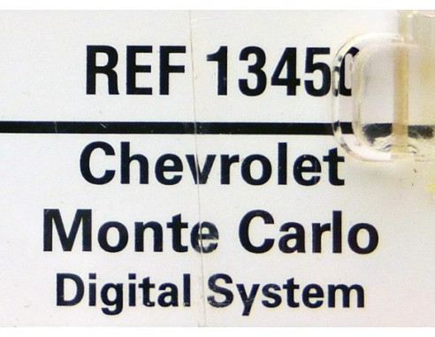 CHEVROLET CORVETTE MONTE CARLO THE DIGITAL SYSTEM REF.13450 TECNITOYS