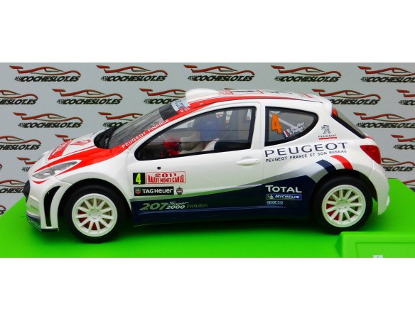 PEUGEOT 207 S200 Nº4 RALLY MONTECARLO 2011 REF.50515 AVANT SLOT