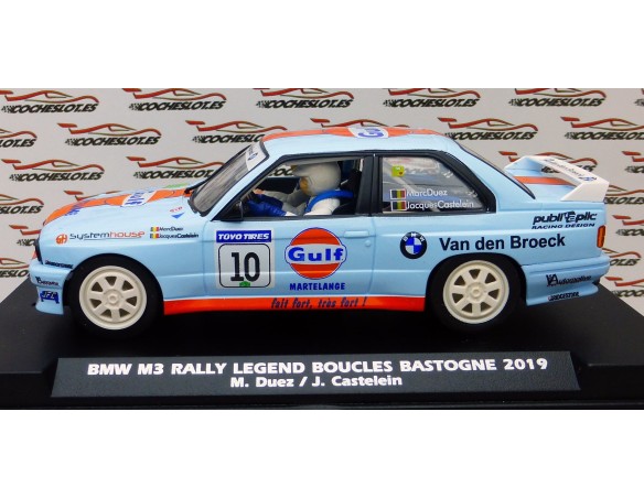 BMW M3 E30 GULF RALLY LEGEND BOUCHES BASTONGE 2019 REF.A2509 FLY