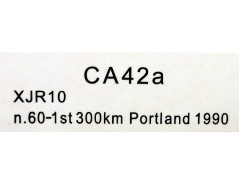 JAGUAR XJR10 Nº60 1st 300 KM PORTLAND 1990 REF.CA42a SLOT.IT