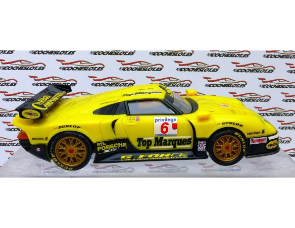 PORSCHE 911 GT1 AMARILLO Nº6 TECNITOYS