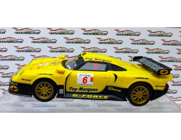 PORSCHE 911 GT1 AMARILLO Nº6 TECNITOYS