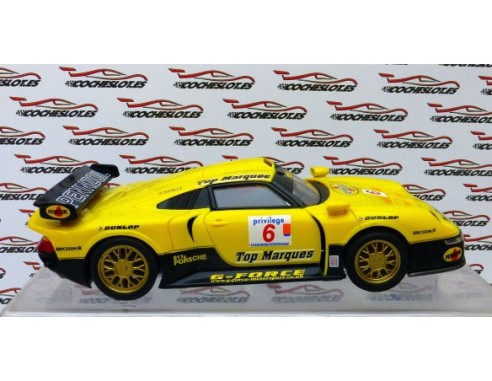 PORSCHE 911 GT1 AMARILLO Nº6 TECNITOYS
