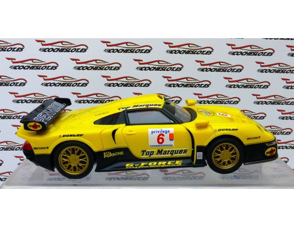 PORSCHE 911 GT1 AMARILLO Nº6 TECNITOYS