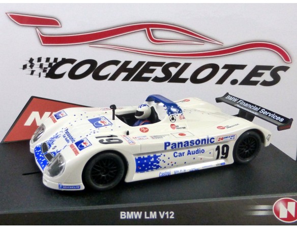 BMW V12 LM PANASONIC BLANCO Nº19 REF.50201 NINCO