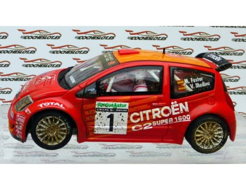 CITROEN C2 JWRC ROJO M.FUSTER BARRO REF.6166 TECNITOYS