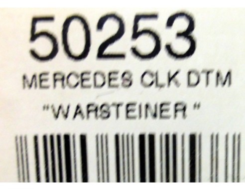 MERCEDES CLK DTM WARSTEINER NEGRO Nº5 REF.50253 NINCO