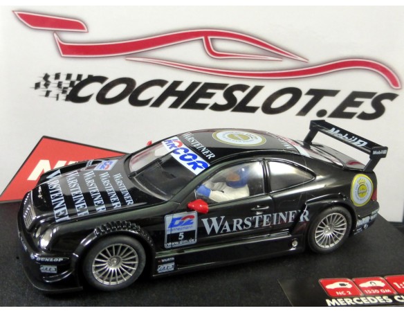 MERCEDES CLK DTM WARSTEINER NEGRO Nº5 REF.50253 NINCO