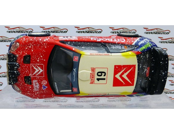 CITROEN XSARA WRC EFECTO NIEVE CARLOS SAINZ Nº19 ALTAYA