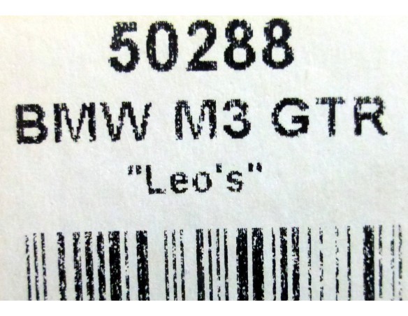 BMW M3 GTR LEOS PLATA REF.50288 NINCO