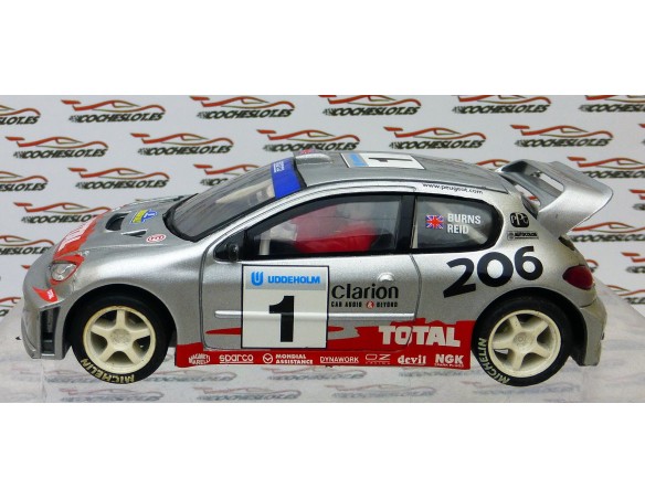 PEUGEOT 206 WRC SUECIA 2002 REF.6109 TECNITOYS