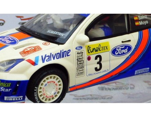FORD FOCUS WRC Nº3 MONTECARLO 2001 CON LUCES REF.6067 TECNITOYS