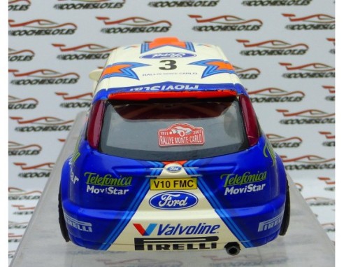 FORD FOCUS WRC Nº3 MONTECARLO 2001 CON LUCES REF.6067 TECNITOYS