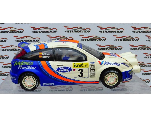 FORD FOCUS WRC Nº3 MONTECARLO 2001 CON LUCES REF.6067 TECNITOYS