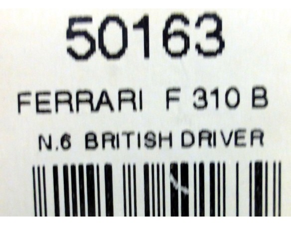 FERRARI F310 B ROJO REF.50163 NINCO