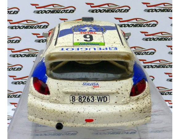PEUGEOT 206 WRC EFECTO BARRO REF.6051 TECNITOYS