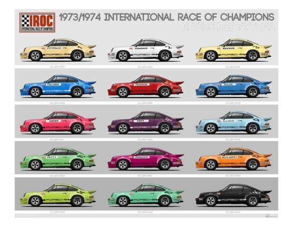 Porsche 911 IROC Race of Champion 1973 Donohue REF.W03604 SLOTWINGS
