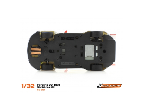 Porsche 991 RSR GT3 12H. Sebring 2016 Nº911 HomeSeries REF.6151 SCALEAUTO