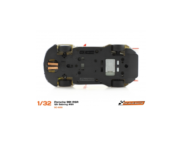 Porsche 991 RSR GT3 12H. Sebring 2016 Nº911 HomeSeries REF.6151 SCALEAUTO