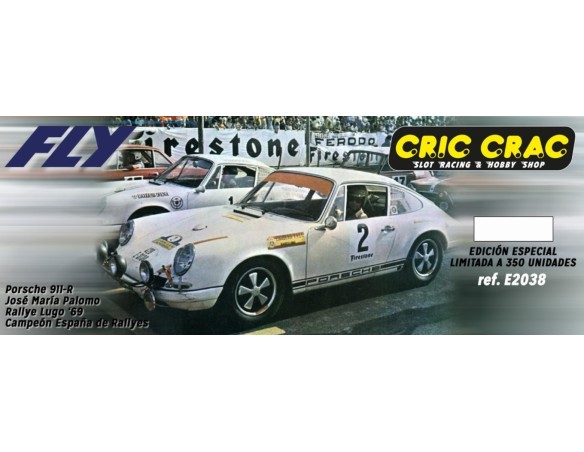 Porsche 911R Rally Lugo 1969 Campeón de España de Rallies REF.E2038 FLY