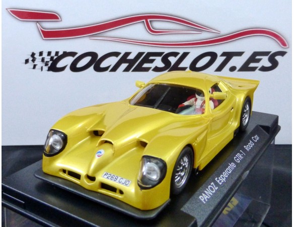 PANOZ Esperante GTR 1 Road Car Amarillo DORADO metalizado REF.A 66 FLY