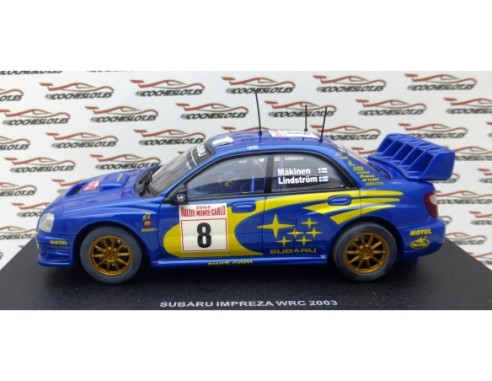 SUBARU NEW AGE IMPREZA WRC 2003 Nº8 MONTECARLO REF.13007 AUTOART