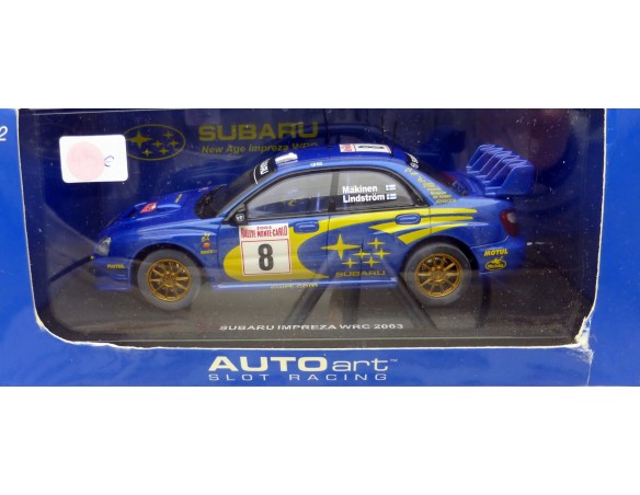 SUBARU NEW AGE IMPREZA WRC 2003 Nº8 MONTECARLO REF.13007 AUTOART