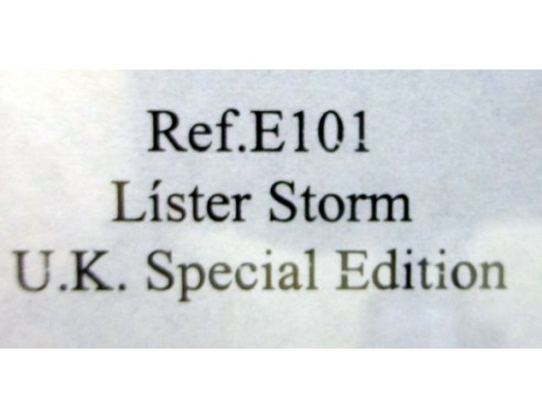LISTER STORM UK SPECIAL EDITION ROJO Nº69 EXPORTACION INGLATERRA REF.E101 FLY